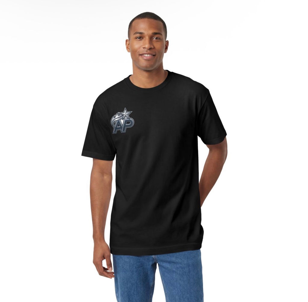 AP MERCH SHIRT-BLACK AND WHITE