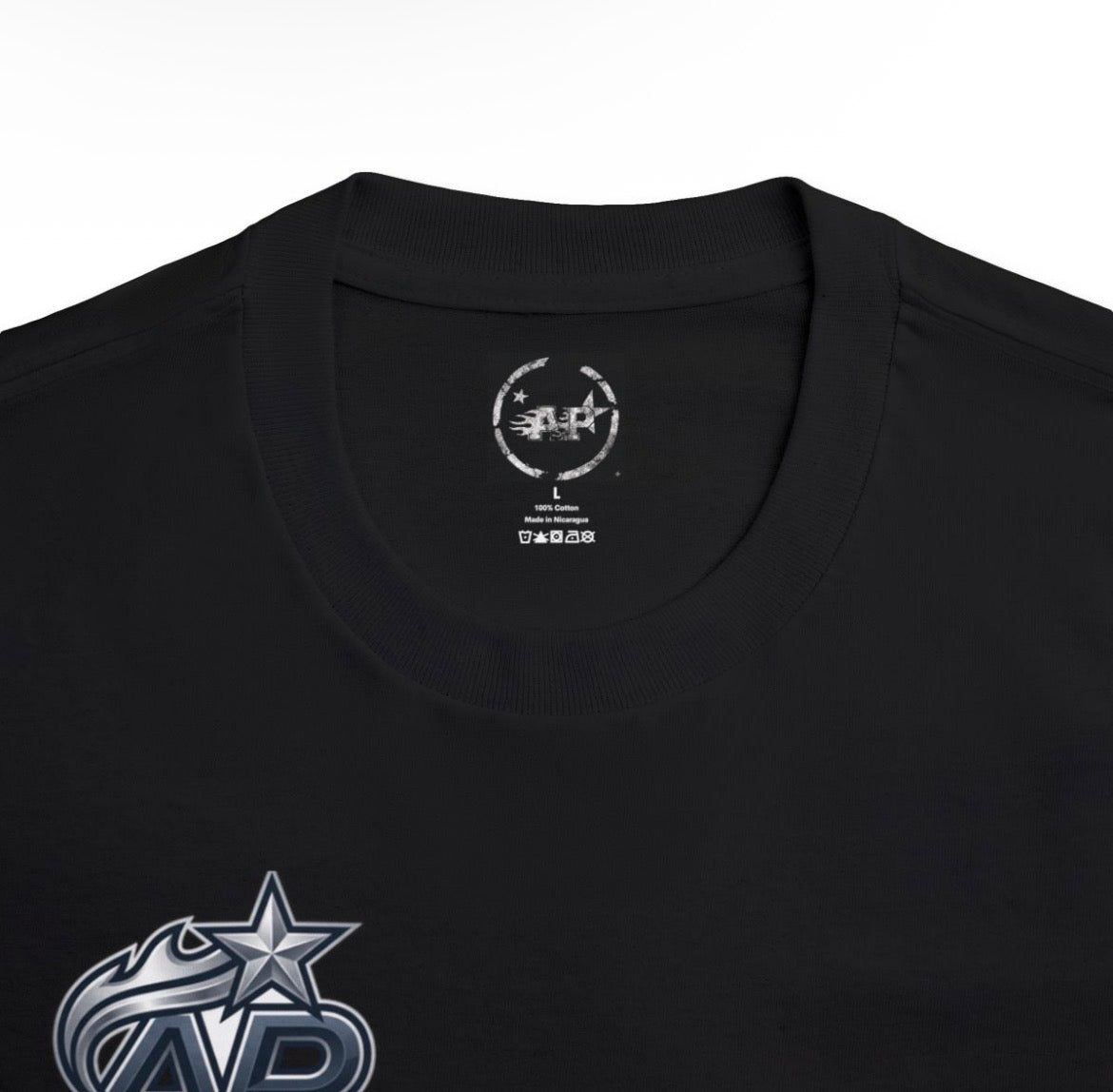 AP MERCH SHIRT-BLACK AND WHITE